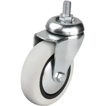 Hts 352 - 75x25 mm PVC Makaralı Vidalı Teker 4 Adet