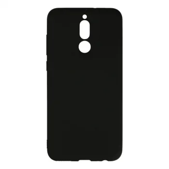 Huawei Mate 10 Lite Kılıf Nano İçi Kadife Silikon - Siyah