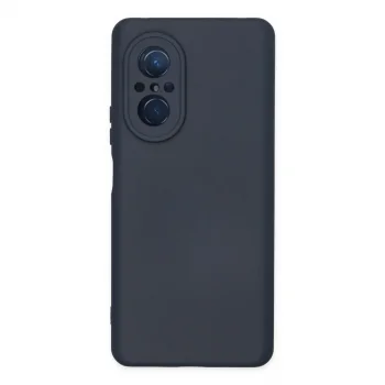 Huawei Nova 9 Se Kılıf Nano İçi Kadife Silikon - Lacivert