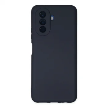 Huawei Nova Y70 Kılıf Nano İçi Kadife Silikon - Lacivert