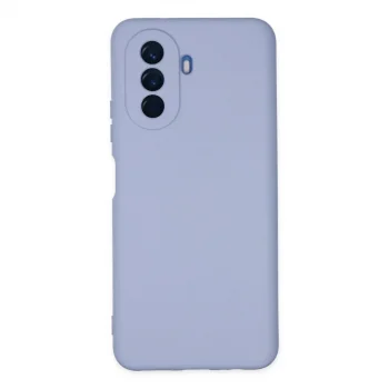 Huawei Nova Y70 Kılıf Nano İçi Kadife Silikon - Lila