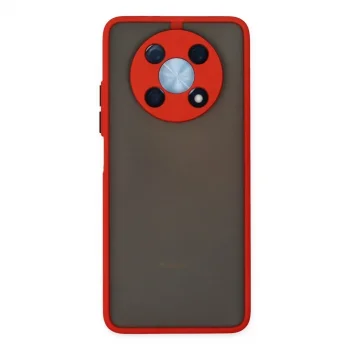Huawei Nova Y90 Kılıf Montreal Silikon Kapak - Kırmızı