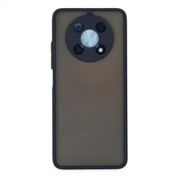 Huawei Nova Y90 Kılıf Montreal Silikon Kapak - Lacivert