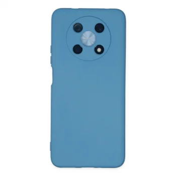 Huawei Nova Y90 Kılıf Nano İçi Kadife Silikon - Mavi