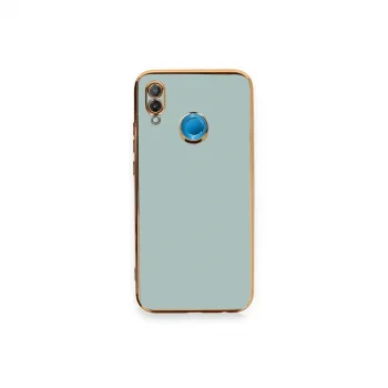 Huawei P20 Lite Kılıf Volet Silikon - Açık Yeşil