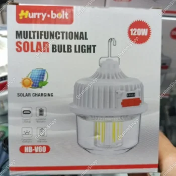 Hurry Bolt Çok Amaçlı Güneş Enerjili Lamba Model HB-V60 120W (5047)
