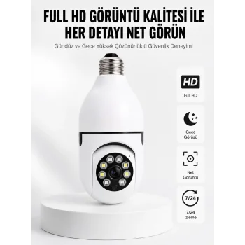 İki Yönlü Ses Destekli Full HD Akıllı Kamera Yeni Nesil