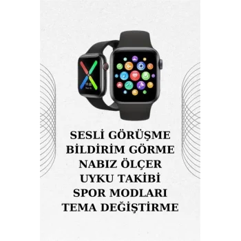 İkili Set Dev Kampanya Ucuz Kulaklık Ucuz Akıllı Saat Gürültü Önleyici Uzun Pil Ömrü