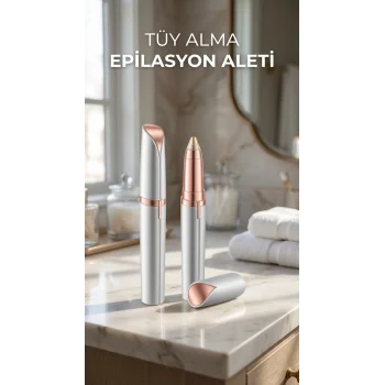 İnce Uçlu Yüz Tüy Alma Epilasyon Aleti - Kaş Ve Bıyık
