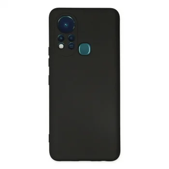 İnfinix Hot 11s Kılıf Nano İçi Kadife Silikon - Siyah