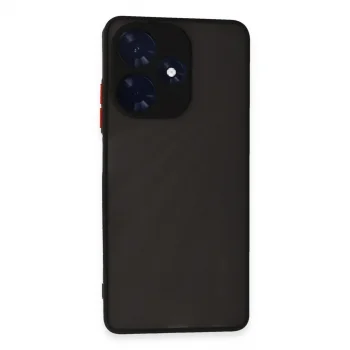 İnfinix Hot 30 4g Kılıf Montreal Silikon Kapak - Siyah