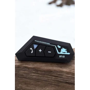 İnterkom Intercom Kask Kulaklık Bt22 Bluetooth Motosiklet Kulaklık 5.0 Bluetooth