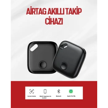 iOS Uyumlu Smart Tag | Uzun Pil Ömrü | Bul Uygulaması ile Entegre Akıllı Takip Cihazı