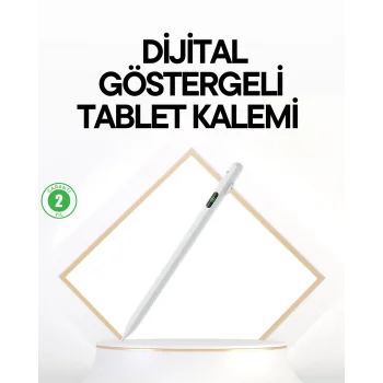 iPad Uyumlu 1.5mm POM Uçlu Dokunmatik Kalem Uzun Kullanım Süreli Stylus