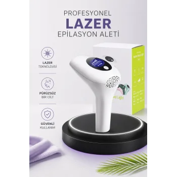 IPL Lazer Teknolojili Dijital Ekranlı Epilasyon Cihazı