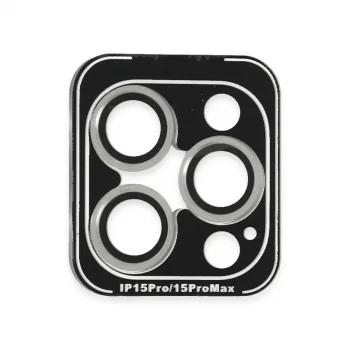 Joko Apple İphone 15 Pro Max Pvd Metal Kamera Lens - Gümüş