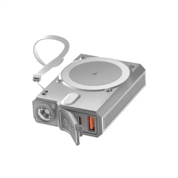 Joko J38 10.000 Mah 20w Pd Led Işıklı Magsafe Powerbank - Gri
