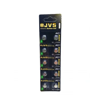 JVS AG3 1.5V LR41 SAAT PİLİ 10LU KART (5047)