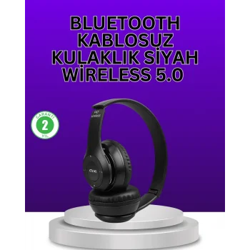 Kablolu & Kablosuz Kullanım Seçeneği Sunan Stereo Bluetooth Kulaklık
