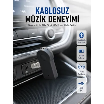 Kablosuz Bağlantı ile Müzik ve Görüşme Araç Kiti