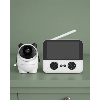 Kablosuz Bebek Kamera Sistemi Ninni ve Alarm Özellikli