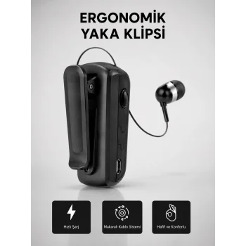 Kablosuz Bluetooth Kulaklık – Gürültü Önleyici, Uzun Pil Ömürlü, Çift Cihaz Bağlantılı