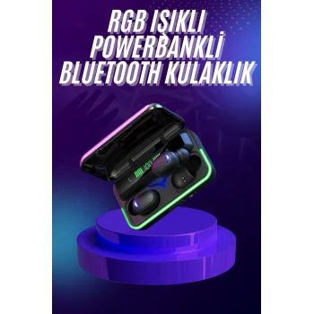 Kablosuz Bluetooth Kulaklık Rgb  Oyuncu Kulaklığı Gecikme Önleyici