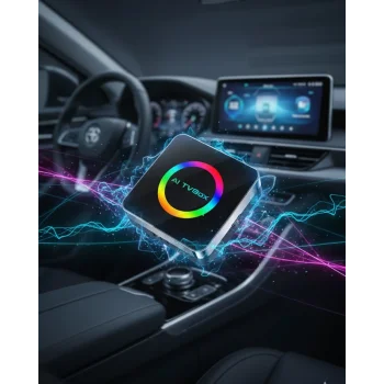 Kablosuz CarPlay Android Auto Adaptörü Araç İçi Multimedya Dönüştürücü