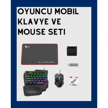 Kablosuz Mobil Oyun Kiti – 5 Parça Tam Set