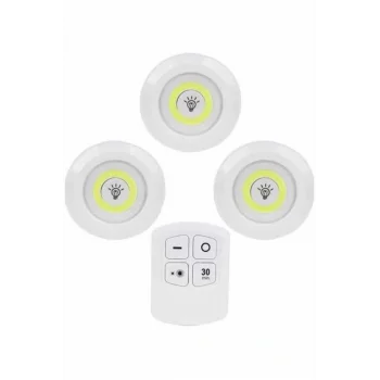 Kablosuz Pilli Işıldak  Masa Lambası Mutfak Tezgah Altı Banyo Dolabı Dolap İçi