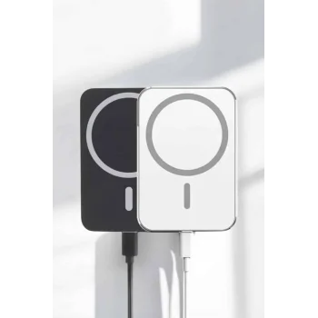 Kablosuz Şarj Aleti Magsafe Araç Içi Manyetik Şarj 15W İOS Uyumlu