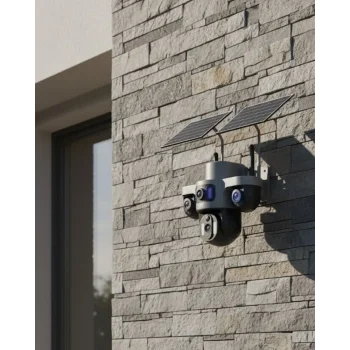 Kablosuz Solar IP Güvenlik Kamerası 12000mAh Bataryalı ve Hareket Algılamalı