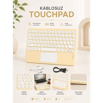 KABLOSUZ TOUCHPAD TÜM CİHAZLARLA UYUMLU