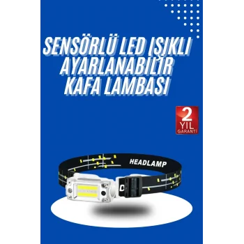 Kafa Lambası, Su Geçirmez Kafa Feneri 3 Mod Aydınlatma