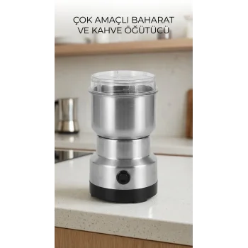 Kahve Ve Baharat Öğütücü Paslanmaz Çelik Yüksek Kapasiteli