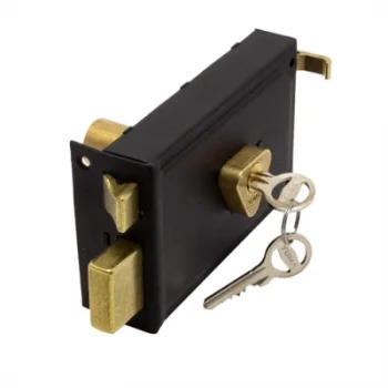 KARE 14CM.DIŞ KAPI KİLİT TRAJLI (5047)