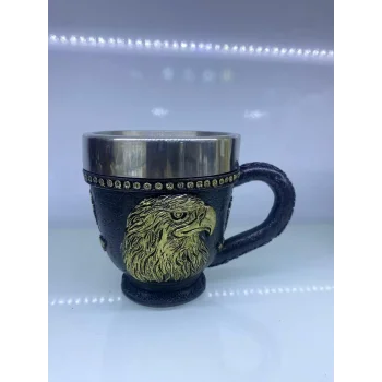 Kartal Motifli Bardak Kod 6924