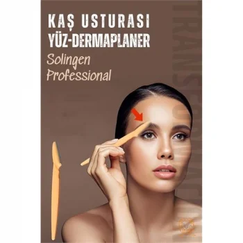 Kaş Şekillendirici Kaş Dermaplaner Yüz Usturası Solingen Professional 721180