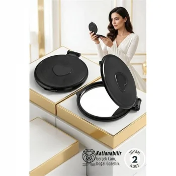 Katlanabilir İkili Cep Aynası Seti – Ultra Net Cam & Ergonomik Kompakt Tasarım