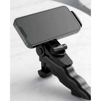 Katlanabilir Mini Telefon Tripodu Masaüstü Telefon Standı 360 Derece Ayarlanabilir