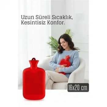 Kauçuk Sıcak Su Torbası –16x20 Cm Termofor | Termal Torba 722334