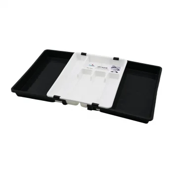 KAYAR KAŞIKLIK İKİ TARAFLI ÇİFT AÇILIR AYARLANABİLİR ÇEKMECE İÇİ 36X69CM (5047)