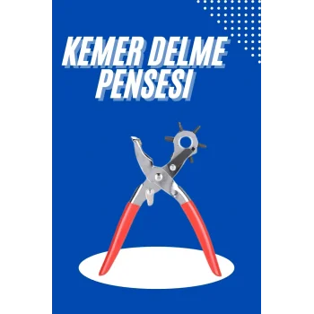 Kemer Delici Kemer Delme Pensesi Delik Açıcı Şık Aparatı Aparat