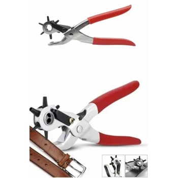 Kemer Delme Pensesi- Kemer Delik Açma Zımbası Paslanmaz Çelik