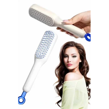 Kendi kendini Temizleyebilen Hijyenik Saç Fırçası Anti-Statik Teknolojisi