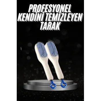 Kendi kendini Temizleyebilen Hijyenik Saç Fırçası Anti-Statik Teknolojisi