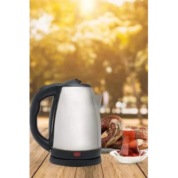 Kettle C F Tipi 220-240V Paslanmaz Çelik Elektrik Kablolu Otomatik Kapanma