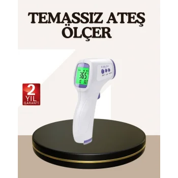 Kızılötesi Alından Temassız Ateş Ölçer Akıllı Sesli Uyarı