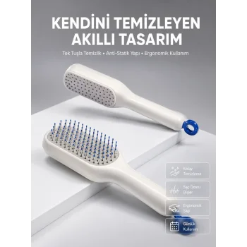 Kolay Temizlenen Fırçası Evcil Hayvanlara Özel Tüy Temizleme