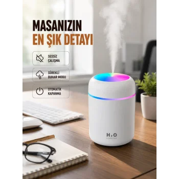 Kompakt Boyutlu Nemlendirici – 30-45ml/h Buhar Kapasiteli